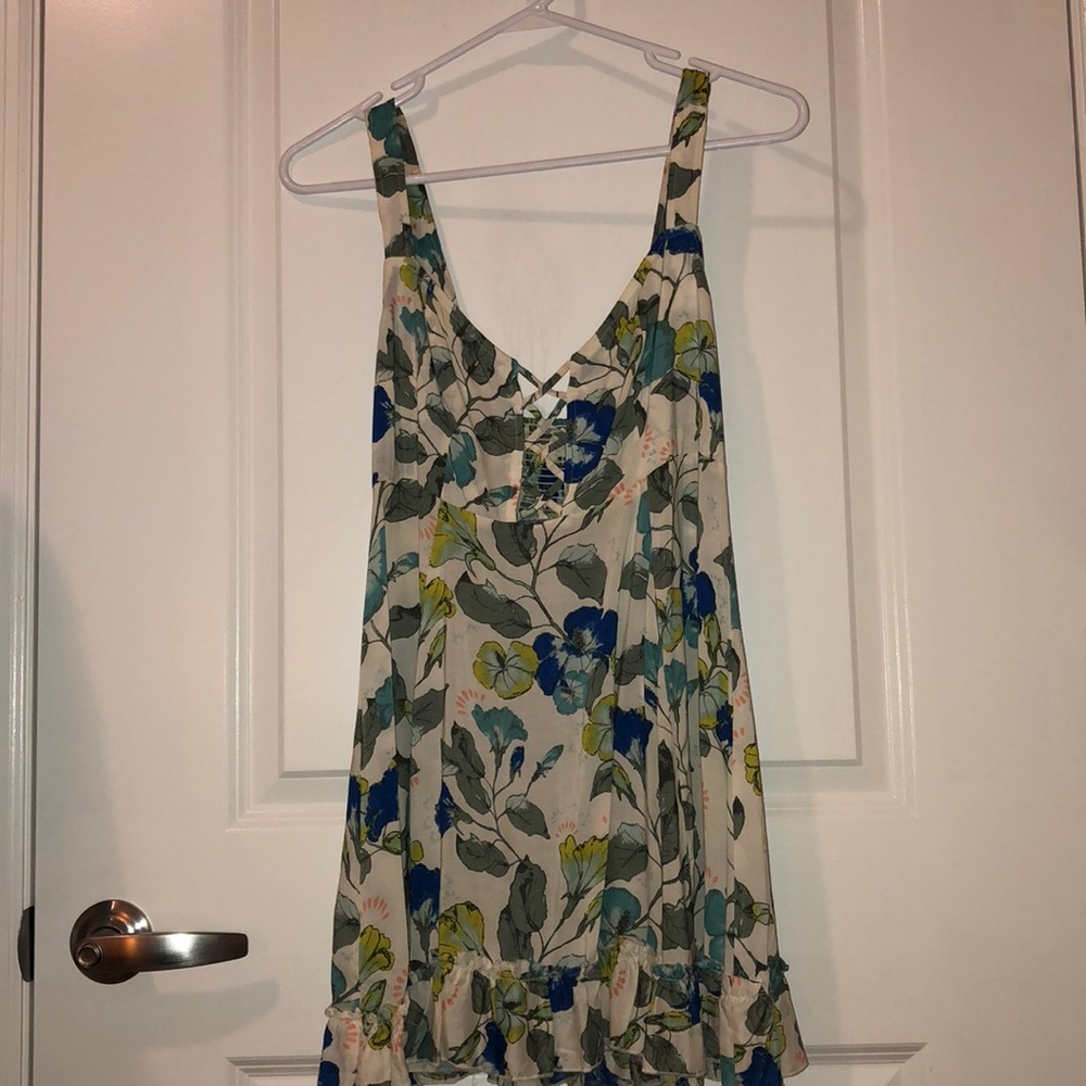 Floral mini dress